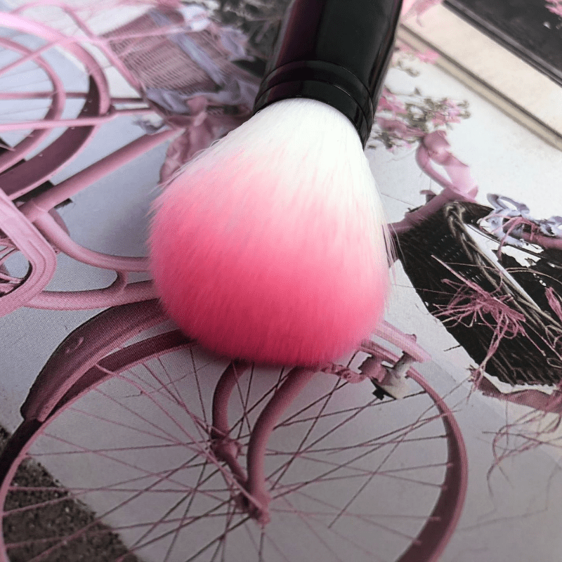 Professional Foundation Blending Face Brush With Two Heads Blush Cosmetics Makeup Sponge For Women Beauty