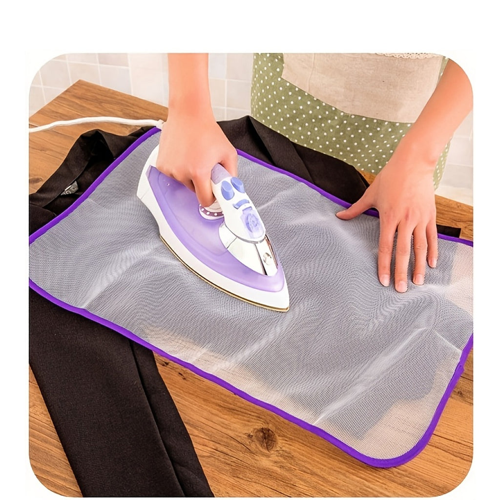 Protective Ironing Cloth High Temperature Board Press Mesh Insulation Pad Guard Protection Clothing Home Accessories Color Random