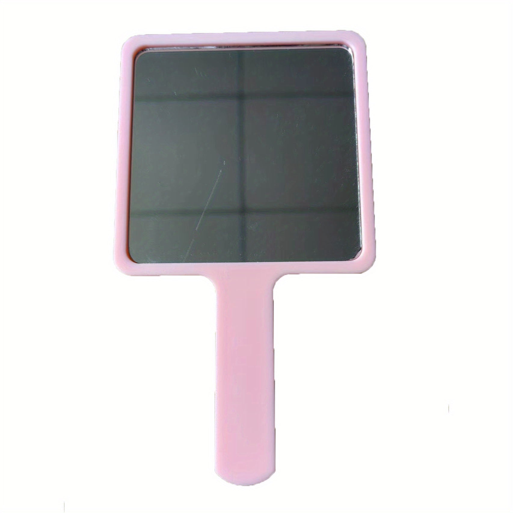 Handheld Square Makeup Vanity Mirror with Handle for SPA Salon and Eyelash Extensions