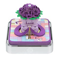 Paper Sculpture Calendar Rose 3D Sticky Notes Desktop Ornament
