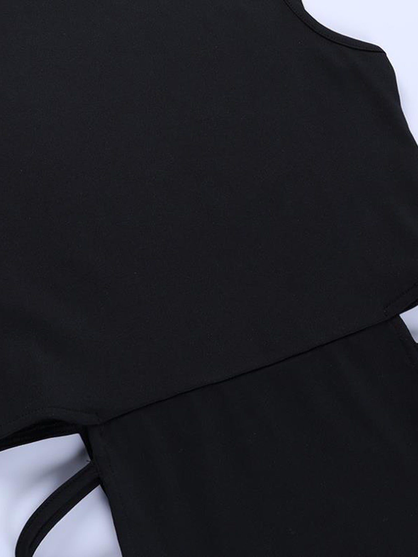 Sexy High Neck Bodycon Long Dress With Side Hollow And High Slit | Solid Color, Style, Suitable For Spring/Fall
