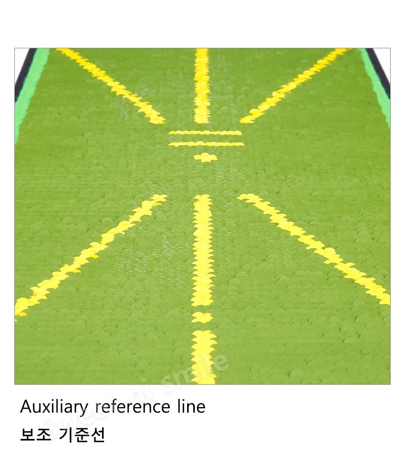 PGM DJD038 Golf Strike Mat Bead Display Track Beginner Training Trace Detection Pad Swing Exerciser