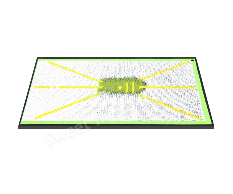 PGM DJD038 Golf Strike Mat Bead Display Track Beginner Training Trace Detection Pad Swing Exerciser