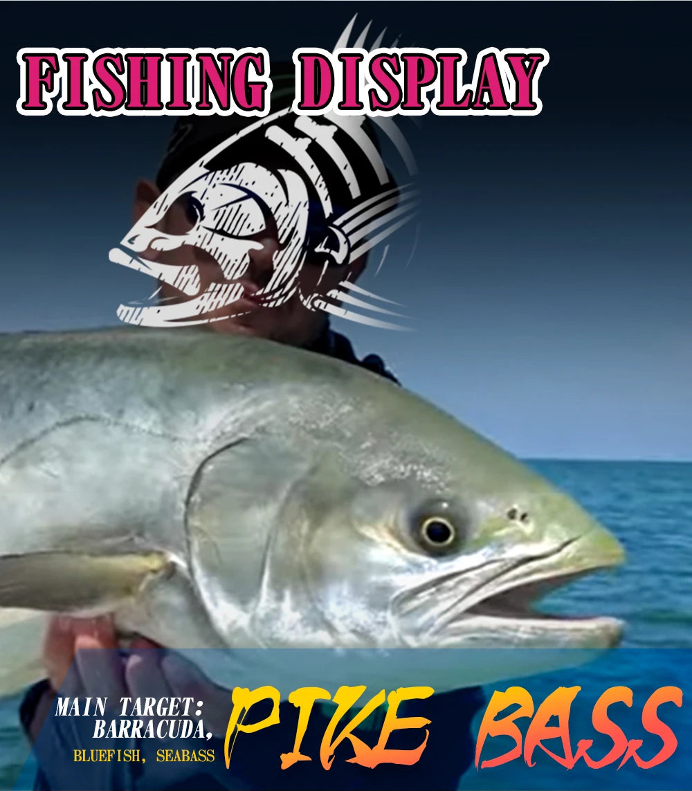 Hunthouse 4PCS 3 Section Jointed Pencil Bait 255mm/30.6g Sinking Needle Swimbait For Bluefish Seabass Accessories