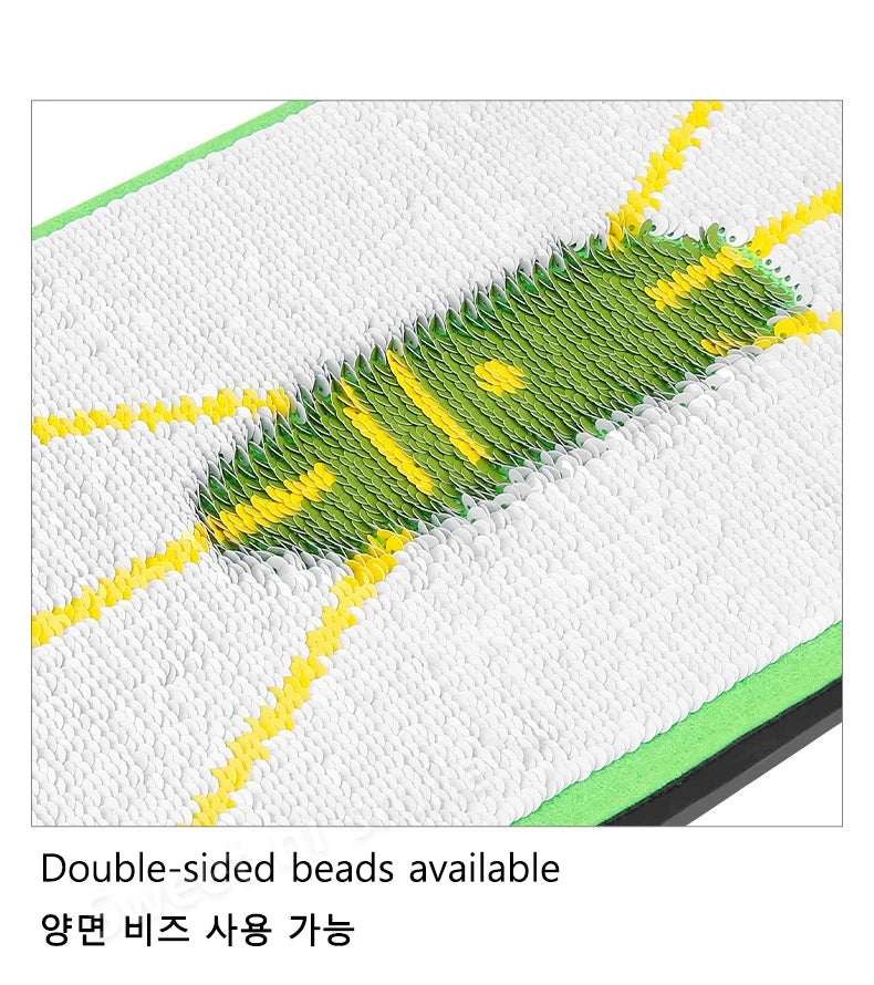 PGM DJD038 Golf Strike Mat Bead Display Track Beginner Training Trace Detection Pad Swing Exerciser
