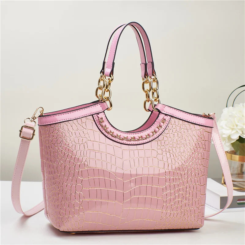 Versatile Fashionable Casual Retro New Minimalist Elegant and Elegant Large Capacity Women's Shoulder Bag