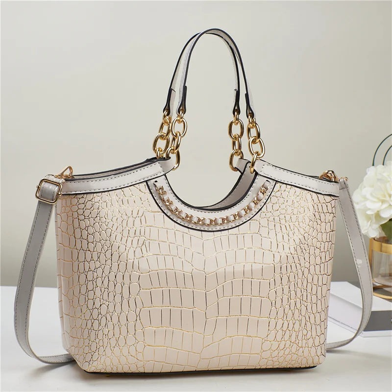 Versatile Fashionable Casual Retro New Minimalist Elegant and Elegant Large Capacity Women's Shoulder Bag
