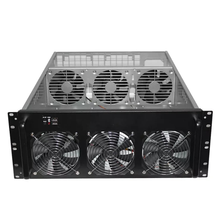 Gpu system 6 Gpu 8 Gpu Rack Server Case with Atx PSU Server Case
