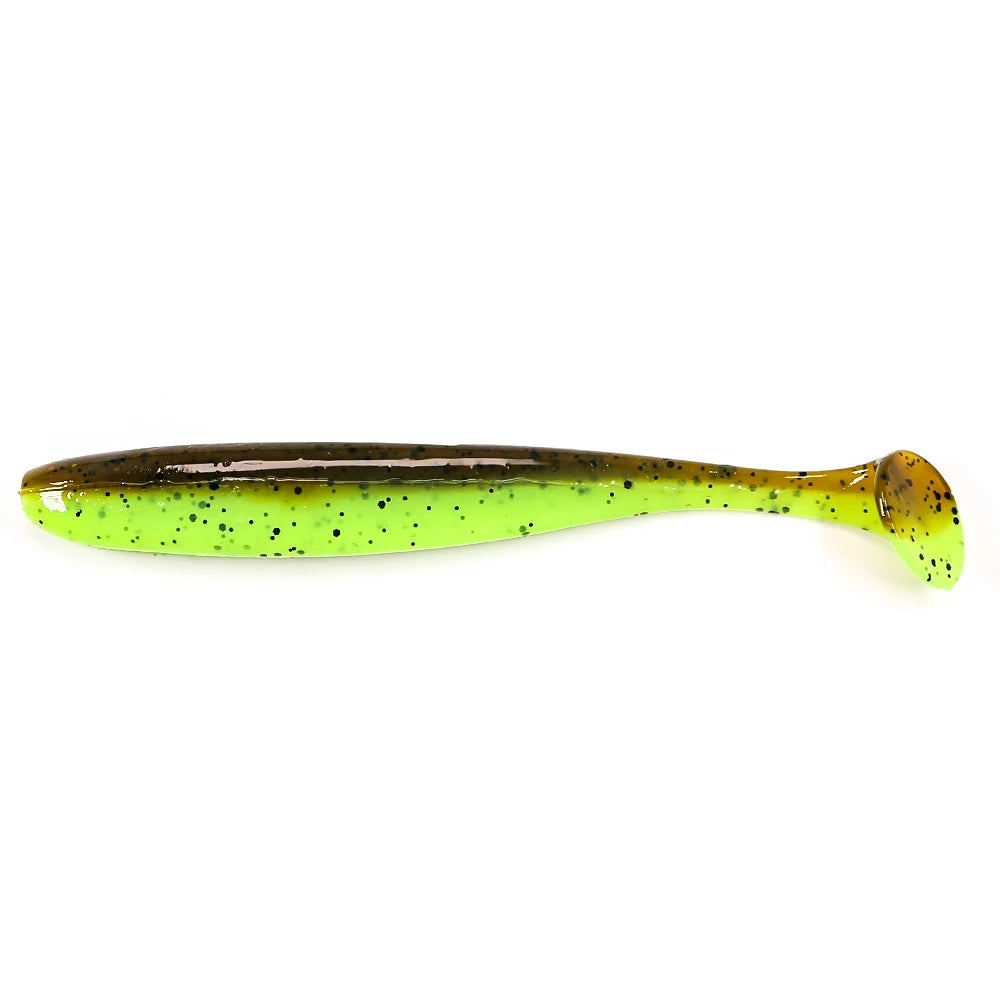 B&U Easy Shiner Fishing Soft Lures Bait 100mm Big Trout Baits Lure Wobblers Iscas Artificial Pesca Silicone plastic Swimbait