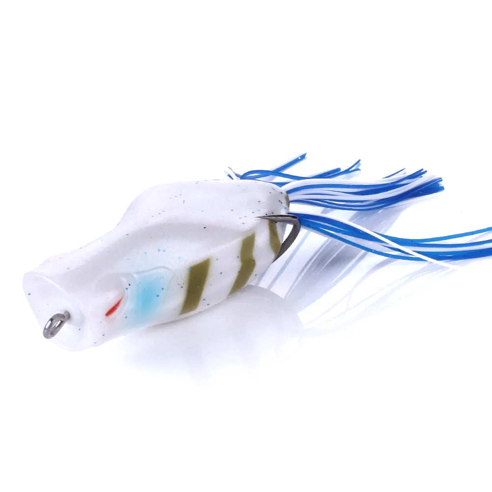 3pcs 10PCS Ray Frog Lure 7cm 14g Fishing Lure Sillicon Bait Artificial For Snakehead Bass Pike Carp Pesca bait Topwater