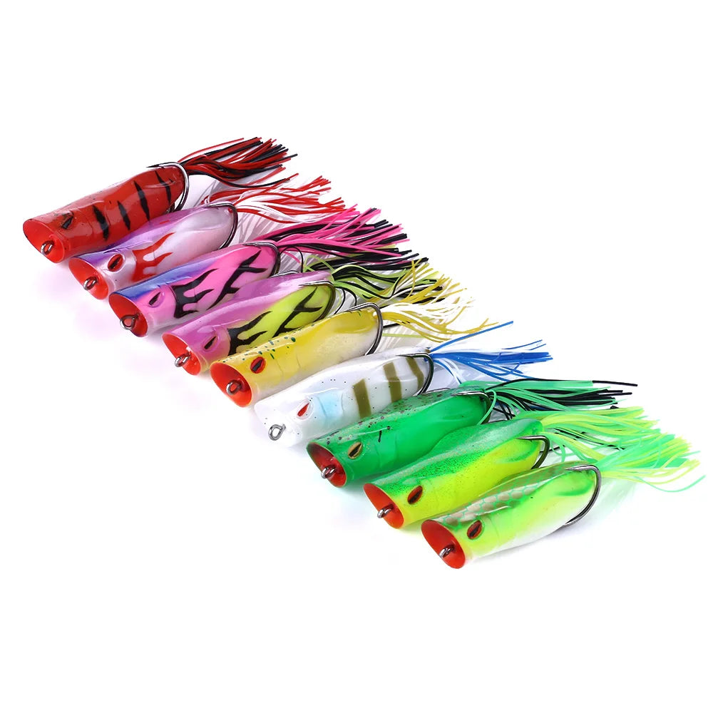 3pcs 10PCS Ray Frog Lure 7cm 14g Fishing Lure Sillicon Bait Artificial For Snakehead Bass Pike Carp Pesca bait Topwater