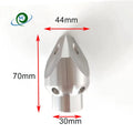 15 Degree Pipe Cleaning Pierce Nozzle High Pressure Sewer Washing Jetter