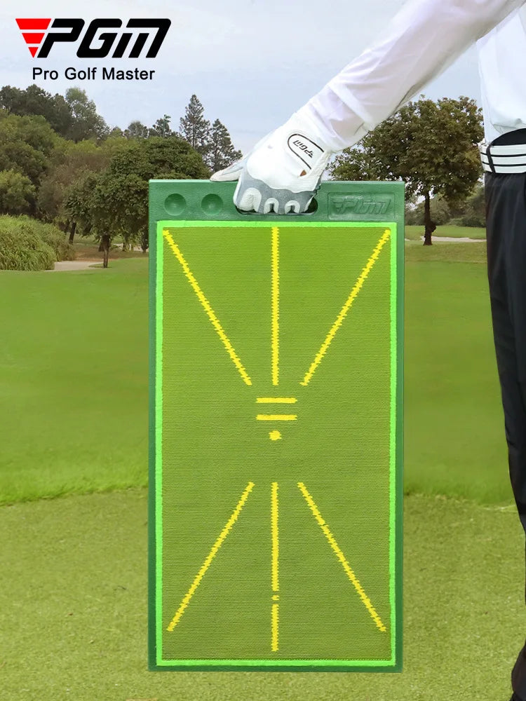 PGM DJD038 Golf Strike Mat Bead Display Track Beginner Training Trace Detection Pad Swing Exerciser
