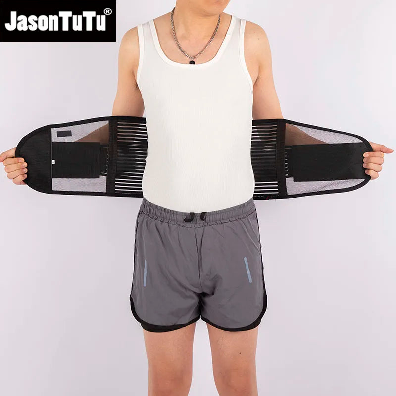 Back Braces for Lower Back Pain Relief with 5 Stays,Breathable Back Support Belt for Men/Women,Anti-skid lumbar support belt