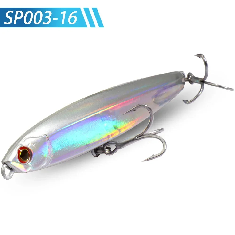 GOBAIT Sinking Pencil Bait 10g 14g 18g 24g Minnow 8cm 10cm Fishing Hook Metal Jig Wobbler Plopper Casting Gear Popper Pesca Lure