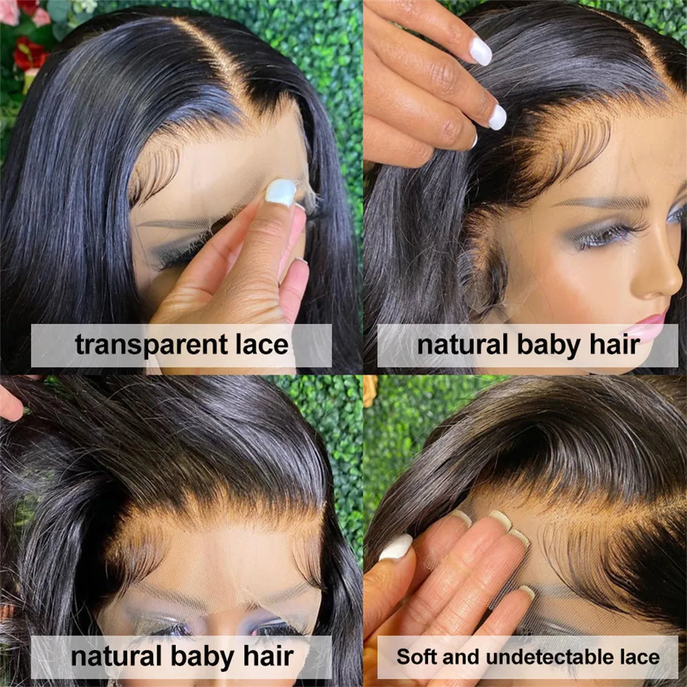40 Inch Body Wave 13x6 Hd Transparent Lace Frontal Wig Human Hair Water Wave 13x4 Lace Front Wigs For Women Choice Cheap On Sale