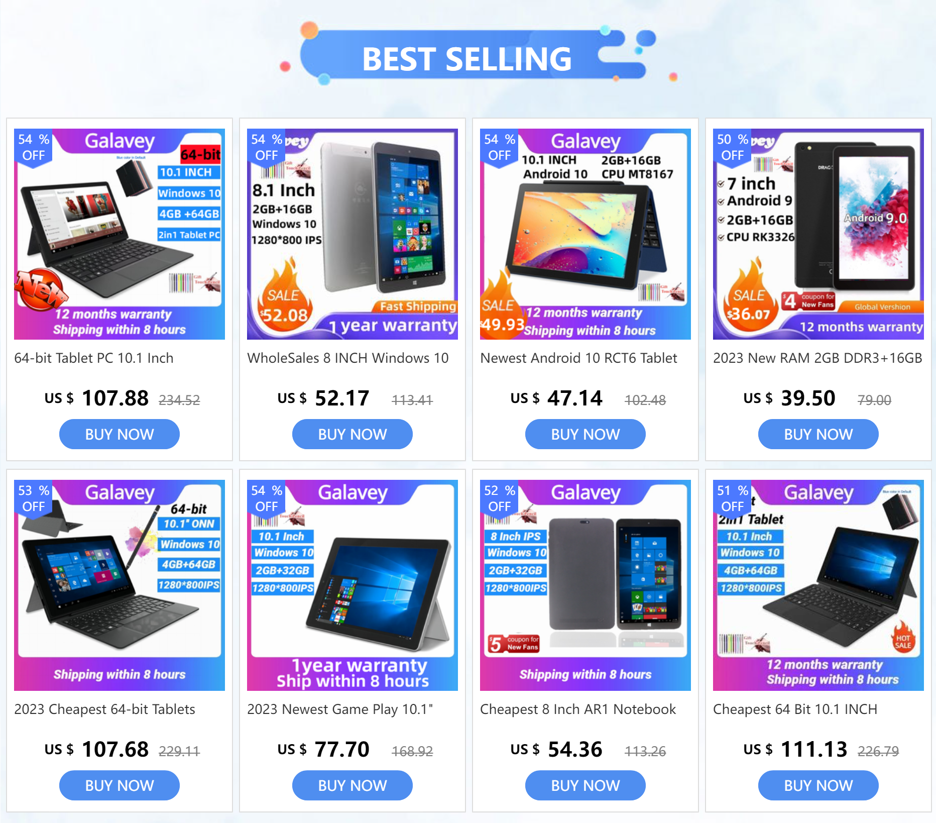 2026 New 2GB+64GB 11.6 Inch Windows 10 Tablet With Docking Keyboard 1366*768 IPS x5-8300 CPU HDMI-Compatible WIFI Quad Core