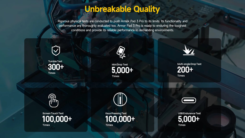 【World Premiere】Ulefone Armor Pad 3 Pro Rugged Tablet 33280 mAh MediaTek MT8788 16GB RAM(8+8) 256GB ROM 50MP 10.36"2K Android
