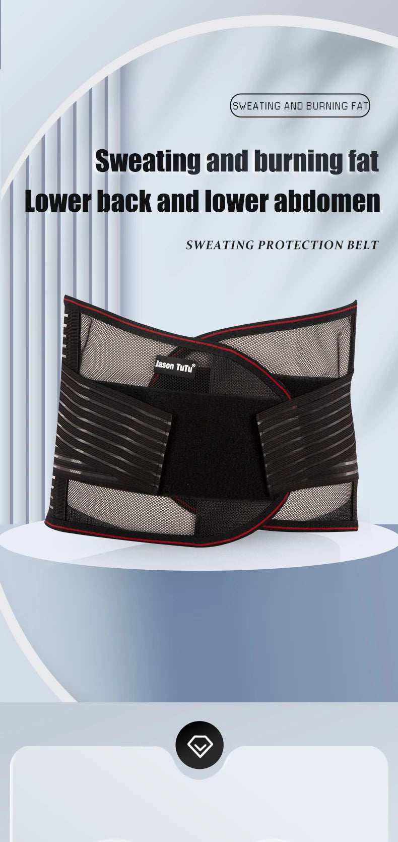 Back Braces for Lower Back Pain Relief with 5 Stays,Breathable Back Support Belt for Men/Women,Anti-skid lumbar support belt