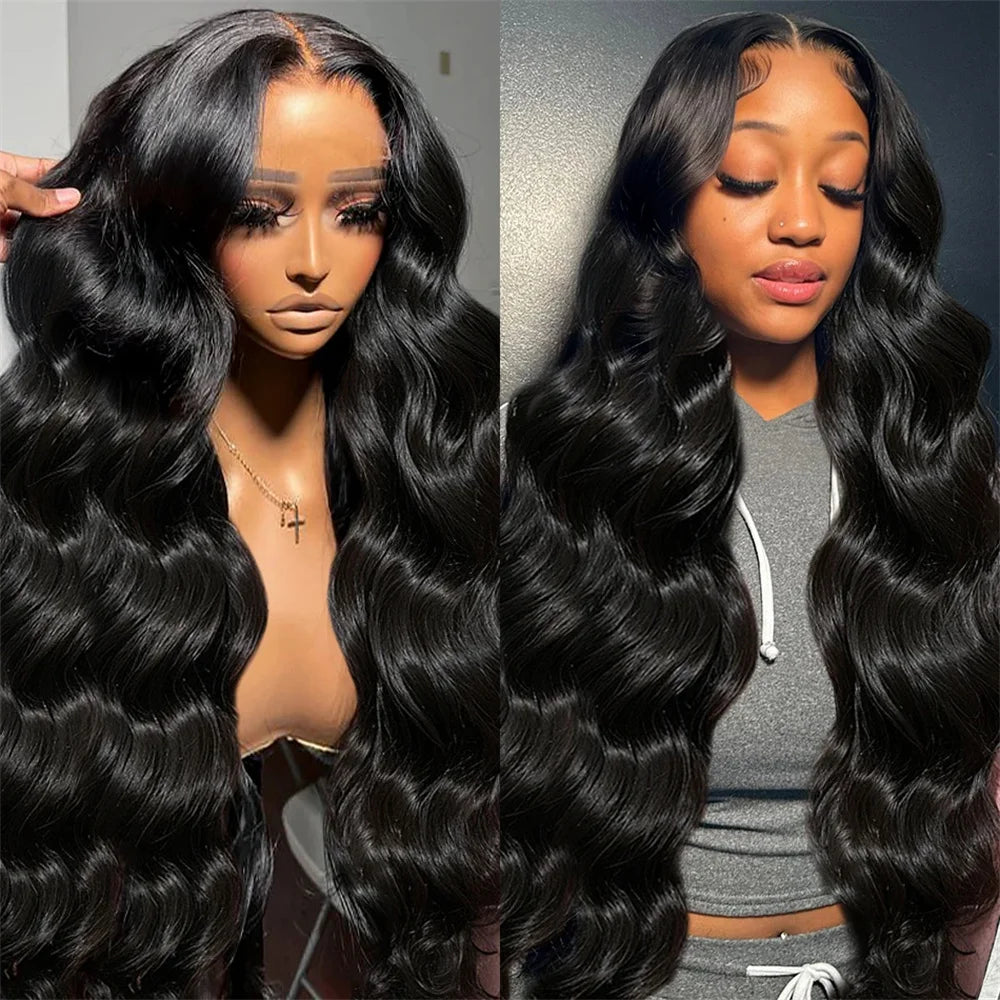 40 Inch Body Wave 13x6 Hd Transparent Lace Frontal Wig Human Hair Water Wave 13x4 Lace Front Wigs For Women Choice Cheap On Sale