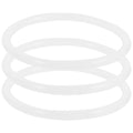 3 Pcs Crystal Singing Bowl Rubber Ring Music Bowl Pad Sound Bowl Washer Tibetan Bowl Gasket For Bowl Accessories Parts