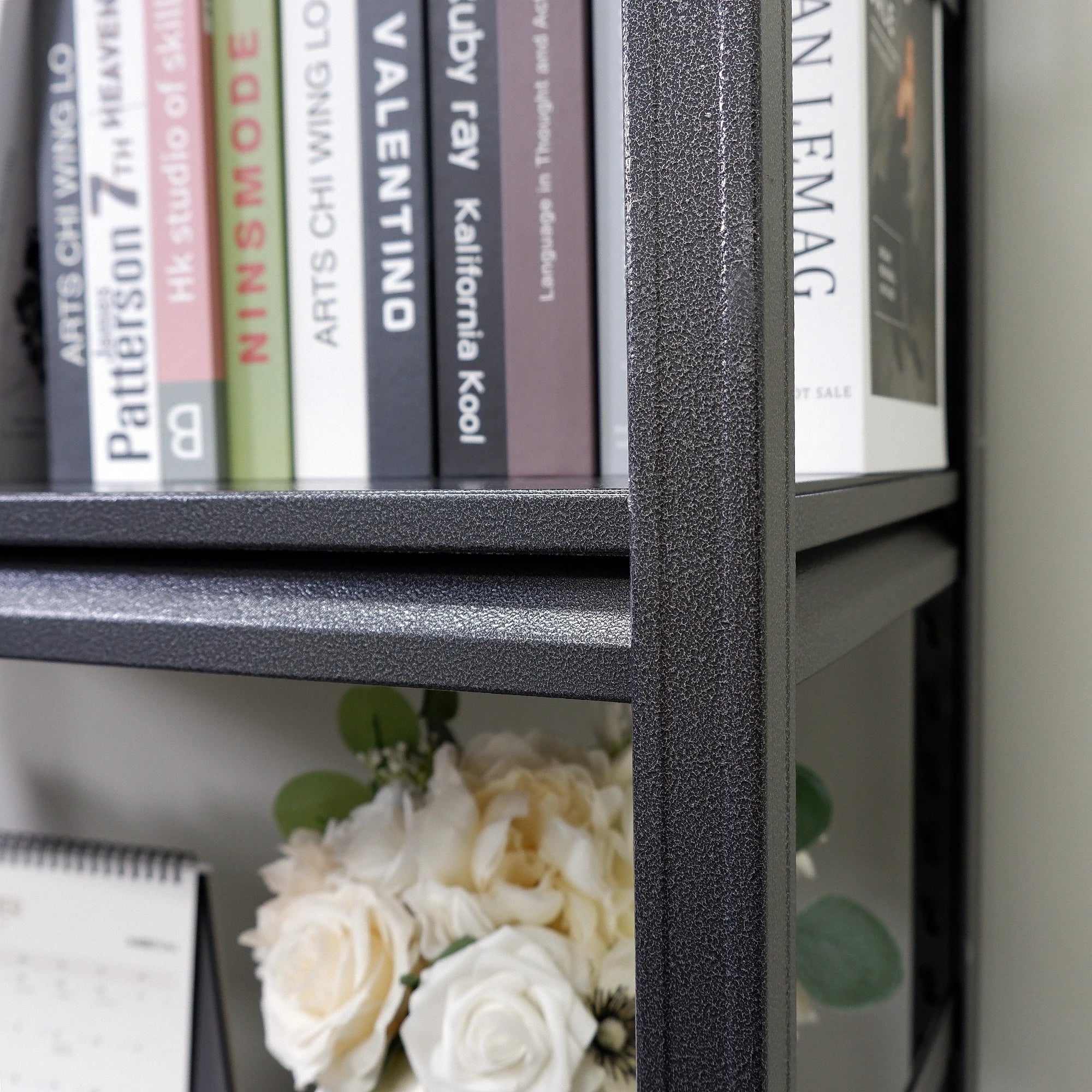 Adjustable Heavy Duty Metal Shelving 5-Tier Storage Shelves 2000LBS Load Kitchen Garage Pantry H63 * W31.5 * D15.7