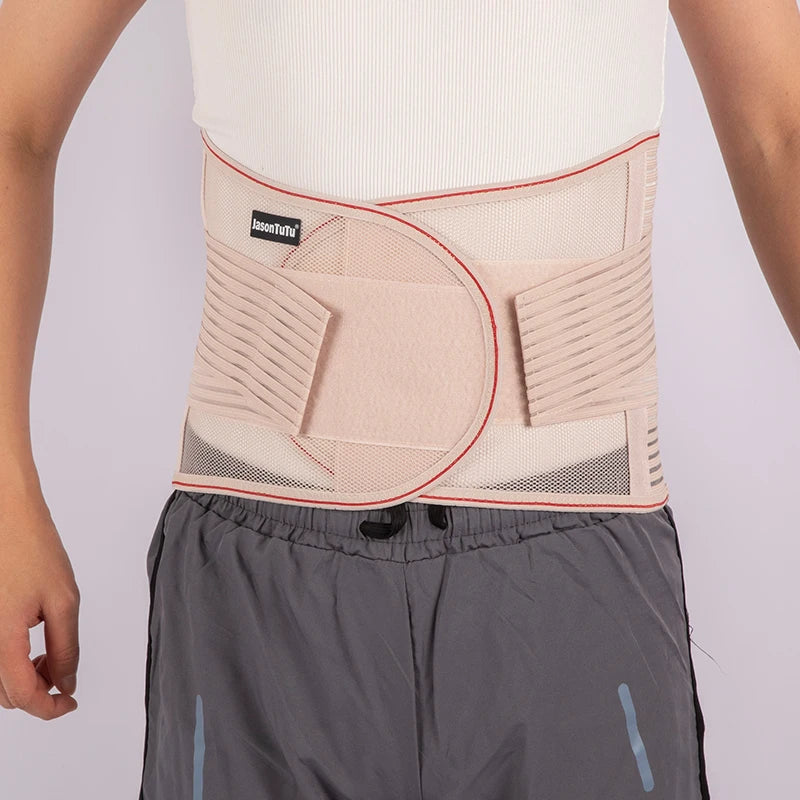 Back Braces for Lower Back Pain Relief with 5 Stays,Breathable Back Support Belt for Men/Women,Anti-skid lumbar support belt