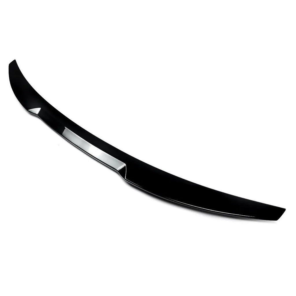 M4 REAR TRUNK SPOILER HIGHKICK WING FOR 14-20 AUDI A3 S3 RS3 SEDAN GLOSS BLACK