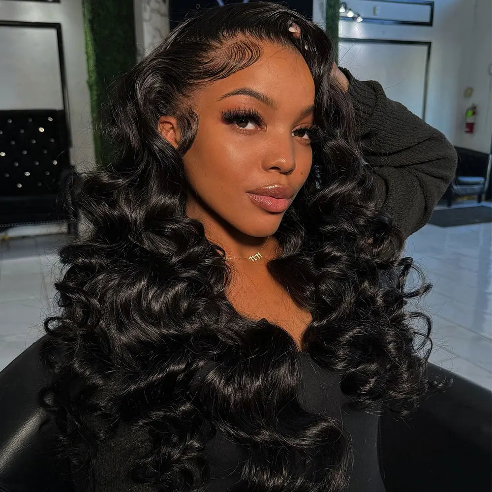 40 Inch Body Wave 13x6 Hd Transparent Lace Frontal Wig Human Hair Water Wave 13x4 Lace Front Wigs For Women Choice Cheap On Sale