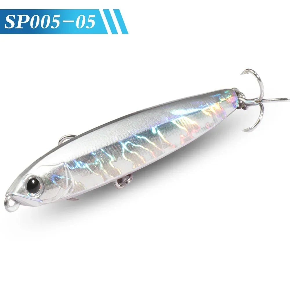 GOBAIT Sinking Pencil Bait 10g 14g 18g 24g Minnow 8cm 10cm Fishing Hook Metal Jig Wobbler Plopper Casting Gear Popper Pesca Lure