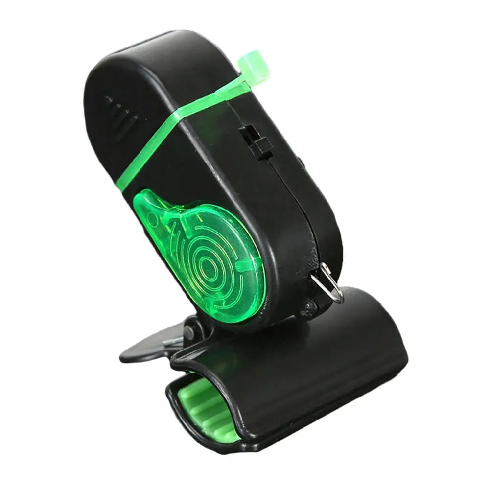 Fishing Bite Alarm Lamp with Clip 80dB Night Fishing Rod Alert Light Electronic Fish Bite Detector Strike Sensor LED Lamp