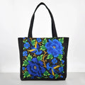 Ethnic Phoenix Embroidered Women's Shoulder Bag Receptor Embroidered Canvas Casual Bag Handbags for Women sac a main femme