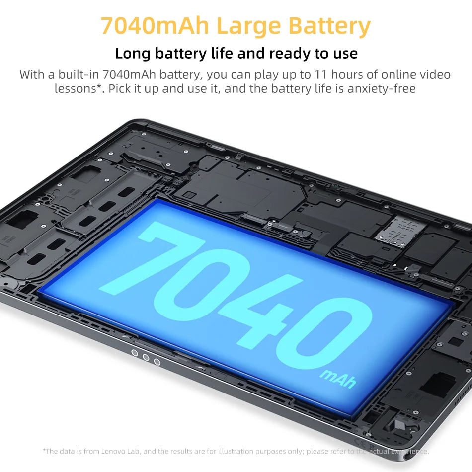 Lenovo Xiaoxin Pad 2025 11'' MediaTek Dimensity 6300 Learning Tablet ROM 2.5K Display Dolby Atmos 7040mAh Android Wifi Tablet PC