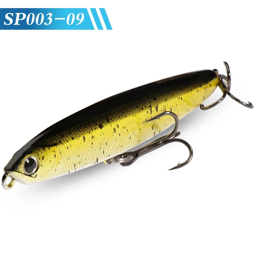 GOBAIT Sinking Pencil Bait 10g 14g 18g 24g Minnow 8cm 10cm Fishing Hook Metal Jig Wobbler Plopper Casting Gear Popper Pesca Lure