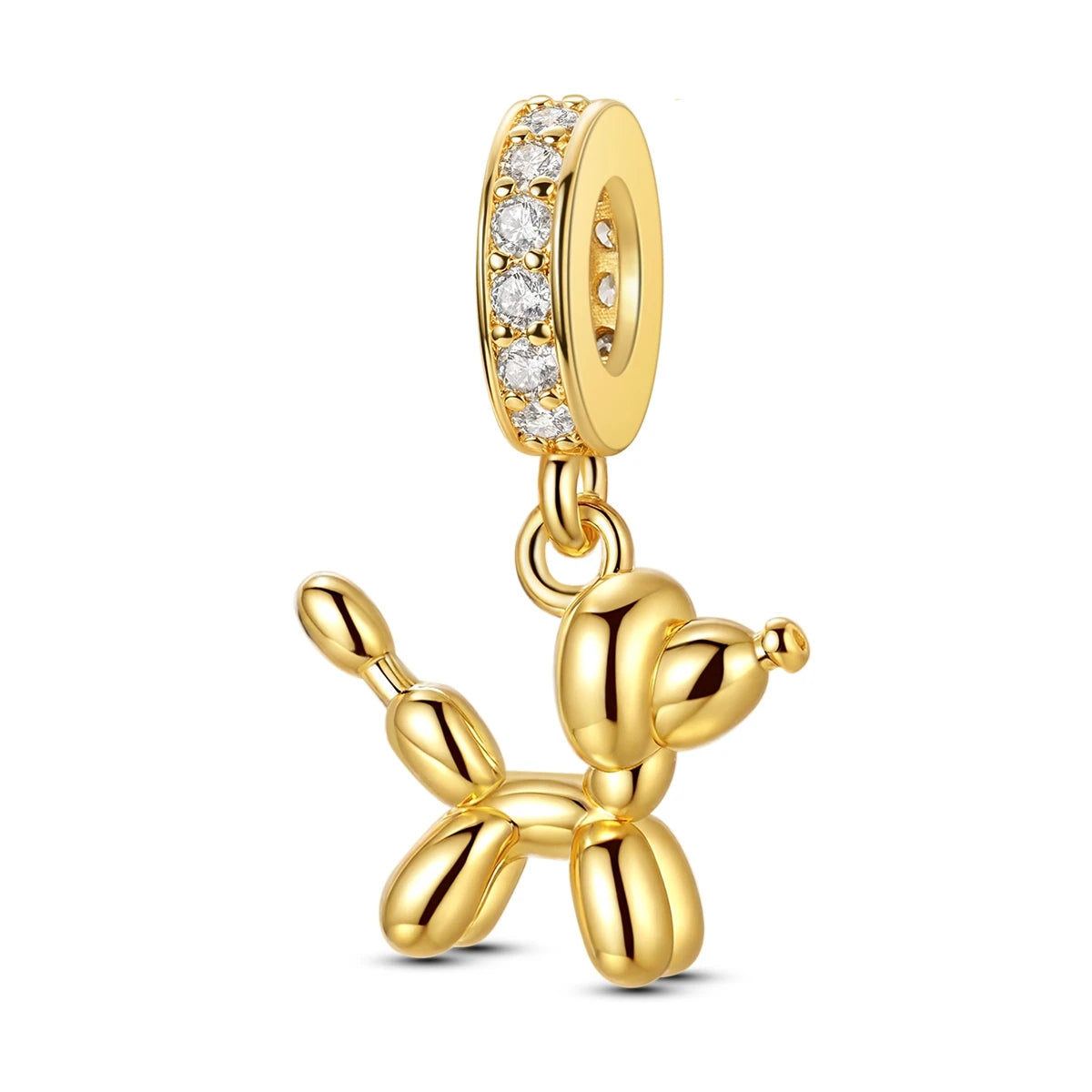 New In 925 Sterling Silver Golden Sunflower Lucky Stars Charm Fit Original Bracelet Necklace Sun Moon Diamond Charm Jewelry DIY