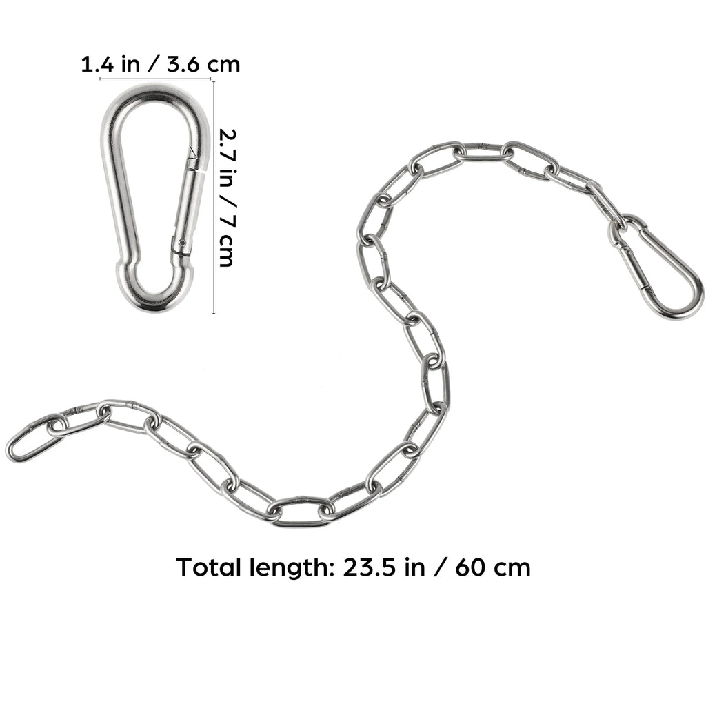 Fitness Extensive Chain Gym Down Chains Duty Heavy Dual Workout Pulley Attachment Tricep Fitness Device Handle Grip Accessories
