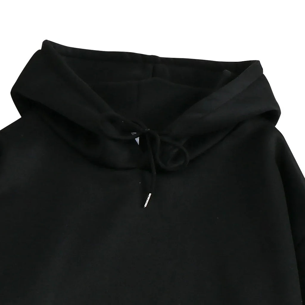 Men's INZER high-end Design black sweatshirt - A round-neck hoodie carefully crafted for weightlifting enthusiasts