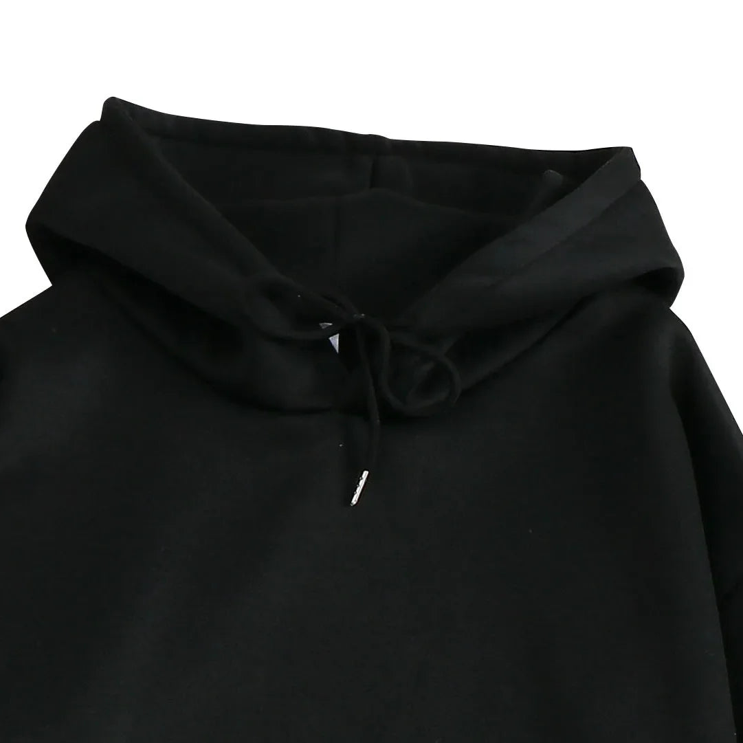 Men's INZER high-end Design black sweatshirt - A round-neck hoodie carefully crafted for weightlifting enthusiasts