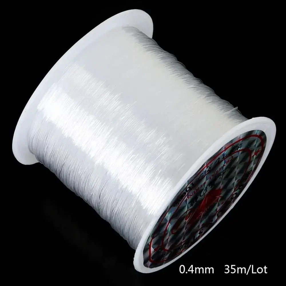 0.2mm/0.25mm/0.3mm/0.35mm/0.4mm Nylon Fishing Line Transparent Thread Monofilament Strong Fish Lines Gewelry Accessories