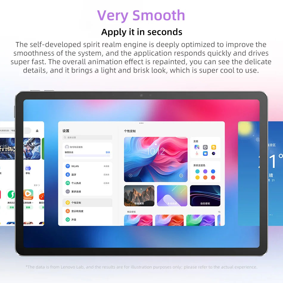 Lenovo Xiaoxin Pad 2025 11'' MediaTek Dimensity 6300 Learning Tablet ROM 2.5K Display Dolby Atmos 7040mAh Android Wifi Tablet PC