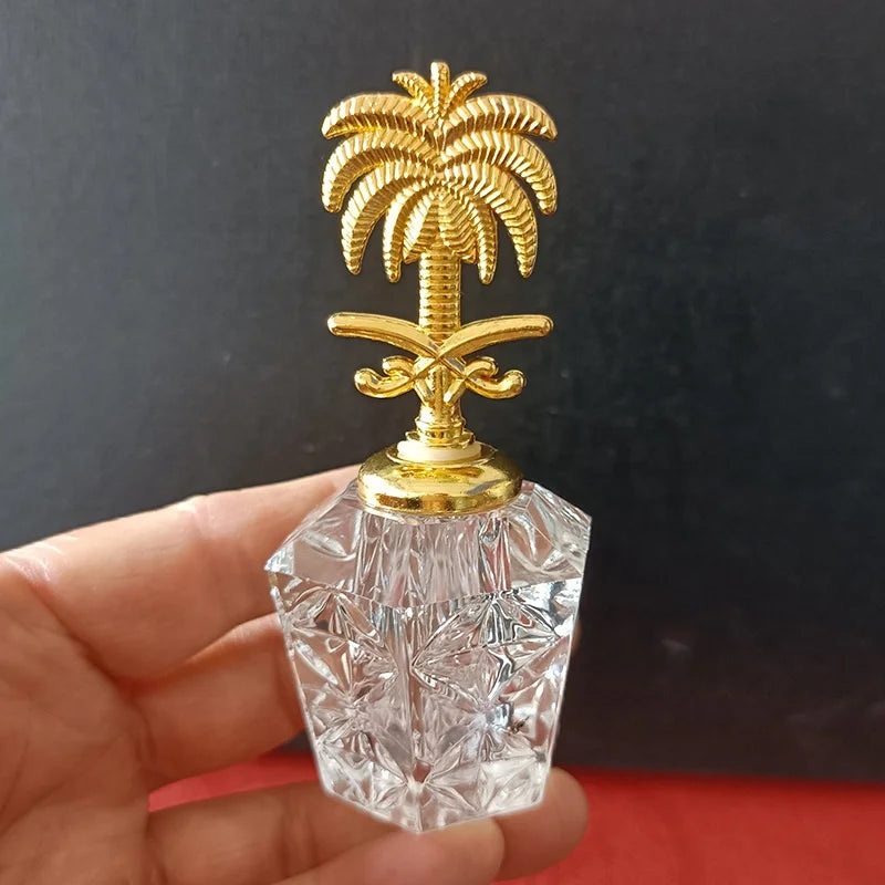 2/10pcs High-grade 3ml/5ml Empty Clear Crystal Glass Essential Oil Bottle Attar Oil /Perfume Bottle With Glass Stick