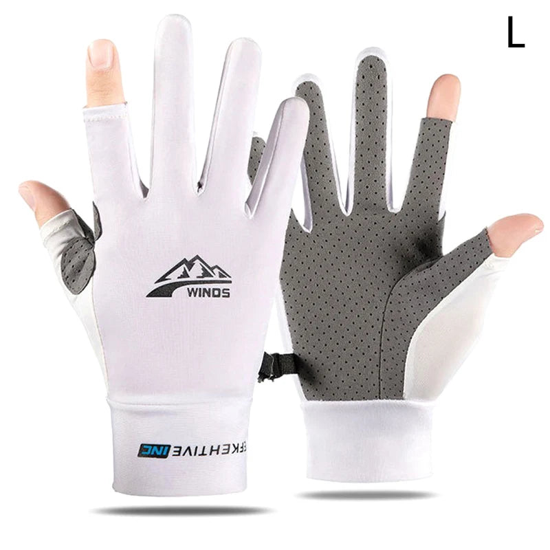 Winter Fishing Gloves 2 Finger Flip Waterproof Winter Gloves Windproof Photograph Men Women Warm Protection Fish Angling Gloves