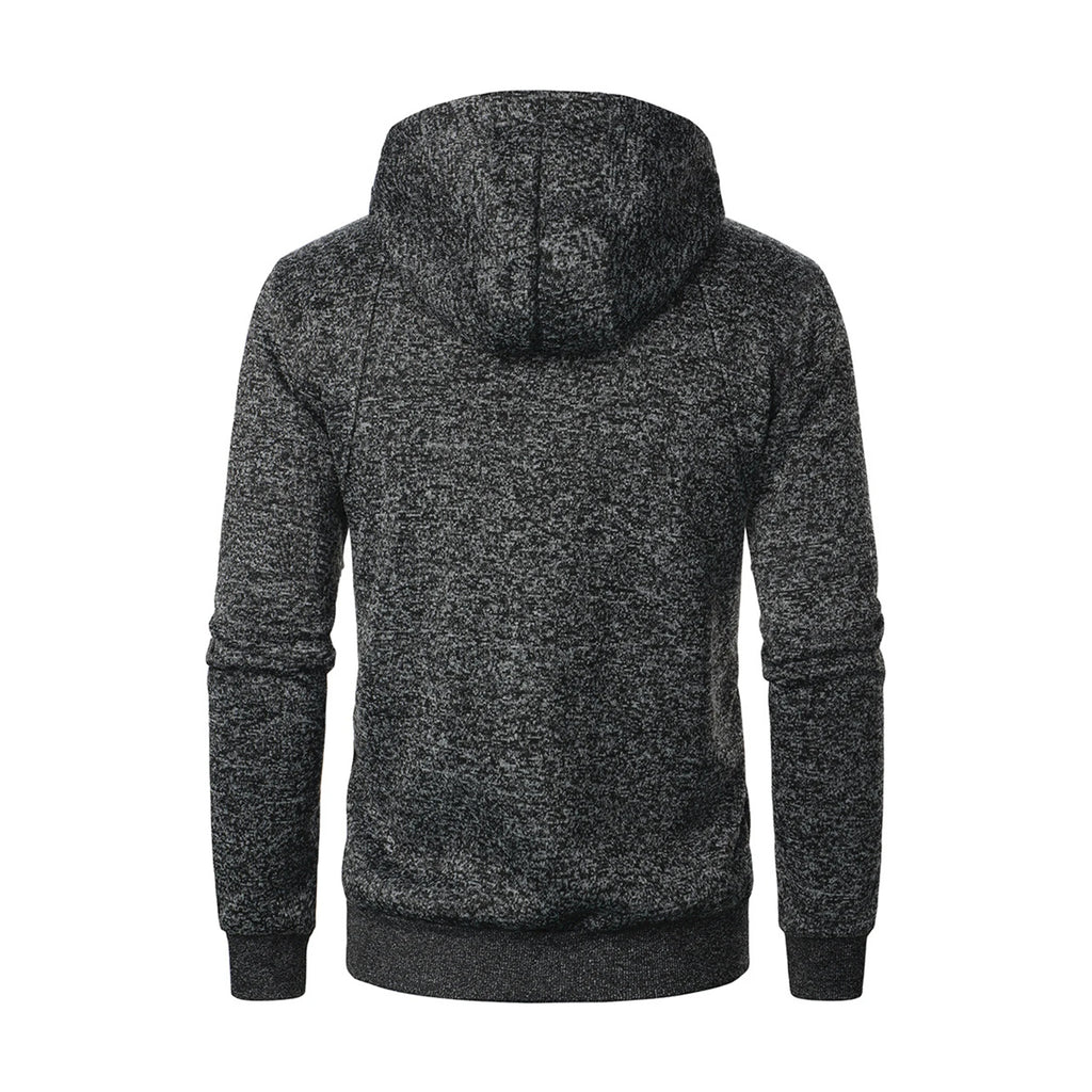Autumn Winter Sports Sweatshirt Man Retro Workwear Pocket Hooded Zipper Trendy Fashion Hoodies Casual Tops Male Clothes 2025