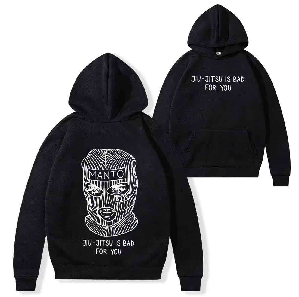 2025 Autumn and Winter American-style Hooded Sweatshirt with Printed Patterns A Trendy Loose Jacket for Men in Autumn and Winter