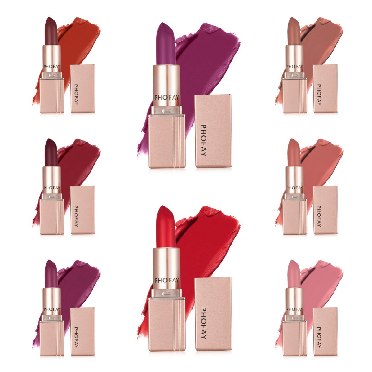 PHOFAY Matte Lipstick