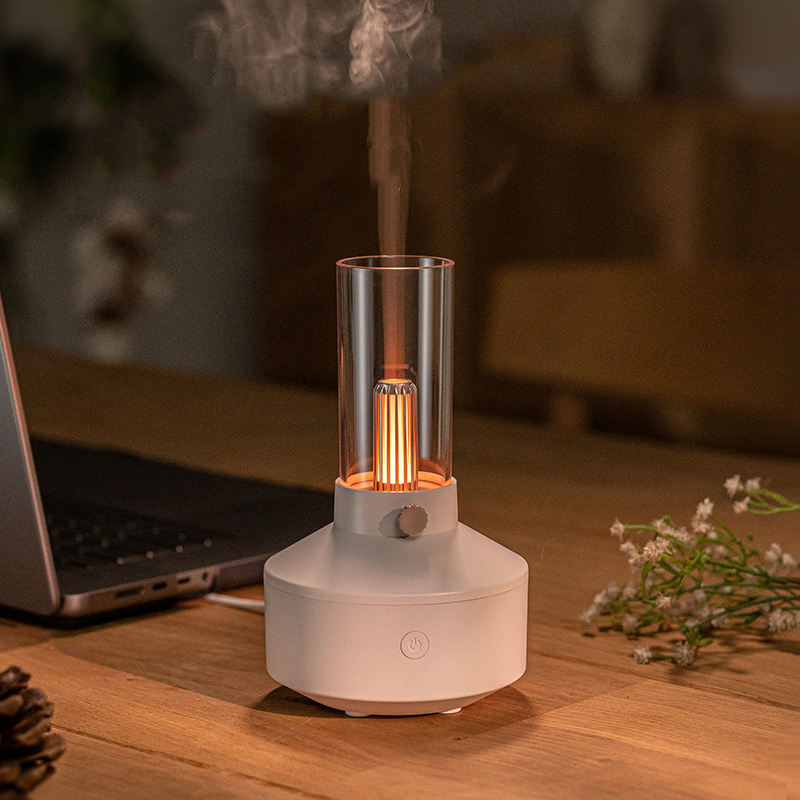 New Arrival Ultrasonic Humidifier Retro 150ml Night Light Essential Oil Aroma Diffuser For Home Office