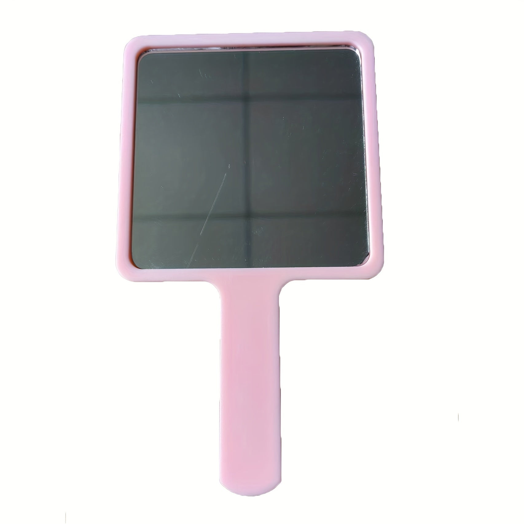 Handheld Square Makeup Vanity Mirror with Handle for SPA Salon and Eyelash Extensions