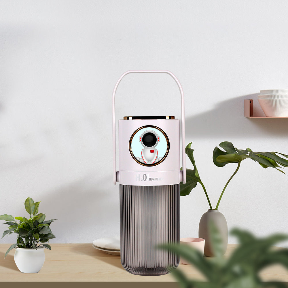 HOMEFISH New Arrival 300ml Humidifier 2000mah Battery Operation Air Humidifier For Bedroom